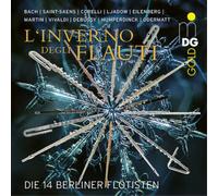Johann Sebastian Bach Die 14 Berliner Flötisten: L'inverno Degli Flauti (CD)