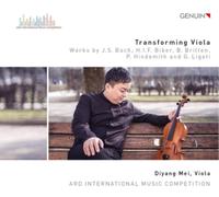 Johann Sebastian Bach Diyang Mei: Transforming Viola (CD) Album