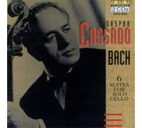 Johann Sebastian Bach Gaspar Cassado: Bach - 6 Suites for Solo Cello (CD) Album