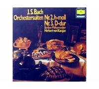 Johann Sebastian Bach - Herbert Von Karajan - Berliner Philharmoniker - Bach: Orchestersuiten Nr.2 , h-moll und Nr.3, D-dur [Vinyl LP record] [Schallplatte]