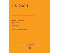 Johann Sebastian Bach Italian Concerto (Tascabile)