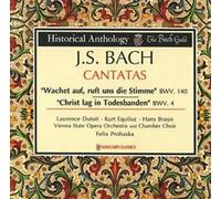Johann Sebastian Bach / Prohaska / Vienna State Orchestra – Cantate 4 e 140 – CD – Vanguard