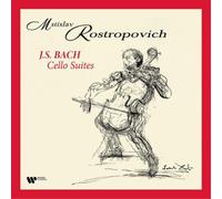 Mstislav Rostropovic – J.S. Bach: Cello Suites – Box 4 LP 180 g + libretto 20 pagine – Vinile