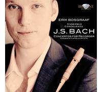Johann Sebastian Bach J.S. Bach: Concertos for Recorder (Vinyl LP) 12" Album