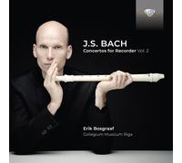 Johann Sebastian Bach J.S. Bach: Concertos for Recorder - Volume 2 (CD) Album