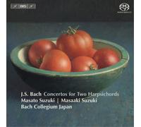 Johann Sebastian Bach J.S. Bach: Concertos for Two Harpsichords (CD)