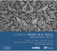 Johann Sebastian Bach J. S. Bach: Mass in B Minor, BWV232 (CD) Album