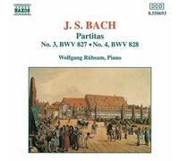 Johann Sebastian Bach J.S. Bach: Partitas No. 3, BWV827/No. 4, BWV828 (CD) Album