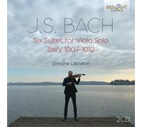 Simone Libralon – J.S. Bach: Sei Suite per viola sola BWV 1007-1012 – CD