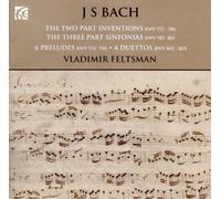 Johann Sebastian Bach J S Bach: The Two Part Inventions BWV772 - 786/... (CD)