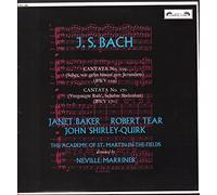 Johann Sebastian Bach , Janet Baker , Robert Tear , John Shirley-Quirk , Sir Neville Marriner , The Academy Of St. Martin-in-the-Fields - Bach: Cantatas No. 159 & 170 - L'Oiseau-Lyre - SOL 295