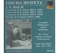 Johann Sebastian Bach/Jascha Heifetz - Violin Concertos, Partita No. 2