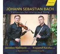 Johann Sebastian Bach Johann Sebastian Bach: Concertos for Violin and Flute (CD)