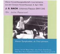 Johann Sebastian Bach Johann Sebastian Bach: Johannes-Passion, BWV245 (CD) Album