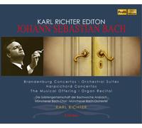 カール・リヒター・エディション / J.S.バッハ : 器楽曲篇 (Karl Richter Edition ~ Johann Sebastian Bach : Brandenburg Concertos, etc. / Karl Richter) (6CD Box) [輸入盤]