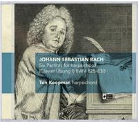 Johann Sebastian Bach Johann Sebastian Bach: Six Partitas for Harpsichord (CD)