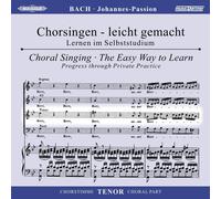 Chorstimme Tenor (2 CD) - Johannes Passion - CD