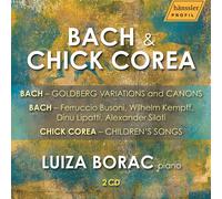 Johann Sebastian Bach Luiza Borac: Bach & Chick Corea (CD) Album