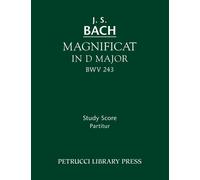 Johann Sebastian Bach Magnificat in D major, BWV 243 (Tascabile)