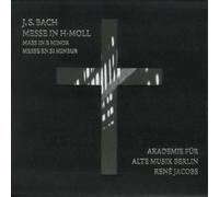 Johann Sebastian Bach Mass in B Minor (Jacobs) (CD) Album