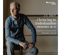 Johann Sebastian J.S. Bach: Christ Lag in Todesbanden. Cantatas BWV4, 106, (CD)