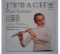 johann sebastian bach - sonates pour flûte (coffret 2 x 33 tours)