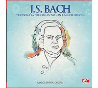 Johann Sebastian Bach TRIO SONATA FOR ORGAN NO. 4 IN E MINOR, BWV 528 (CD)