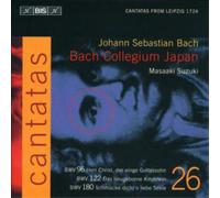 Johann Sebastian Cantatas Vol.26: Leipzig 1724 (Suzuki, Bach Collegium Ja (CD)
