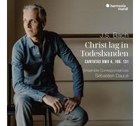 Johann Sebastian J.S. Bach: Christ Lag in Todesbanden. Cantatas BWV4, 106, (CD)