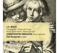 Johann Sebastian J.S. Bach: Constantin Emanuel Sings from Schemellis Gesan (CD)