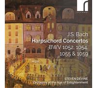 Johann Sebastian J.S. Bach: Harpsichord Concertos, BWV1052, 1054, 1055 & (CD)