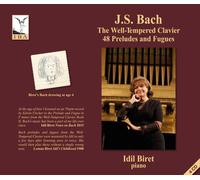 Johann Sebastian J.S. Bach: The Well-tempered Clavier: 48 Preludes and Fu (CD)