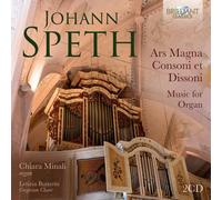 Johann Speth Johann Speth: Ars Magna Consoni Et Dissoni: Music for Organ (CD)