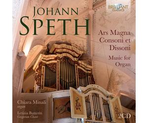 Johann Speth Johann Speth: Ars Magna Consoni Et Dissoni: Music for Organ (CD)