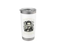 Johann Strauss Compositore Pianista Bicchiere termico in acciaio inox doppia parete
