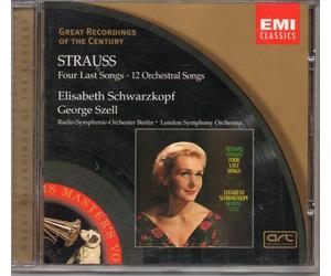 Johann Strauss - Four Last Songs 12 Orchestral Songs - Cd