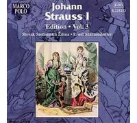 Johann Strauss I Strauss Edition Vol. 3 (Marzendorfer, Slovak Sinfonietta) (CD)