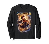 Johann Strauss II Compositore Maglia a Manica