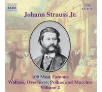 Johann Strauss II J. Strauss Jr.: 100 Most Famous Works Vol. 2 (CD) Album