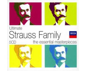 Johann Strauss Ultimate Strauss Family: The Essential Masterpieces (CD) Box Set