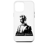 Johann Strauss Wiener Valzer Musica Valzerkönig Operetta Custodia per iPhone 12 Pro Max
