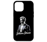 Johann Strauss Wiener Valzer Musica Valzerkönig Operetta Custodia per iPhone 12 Pro Max