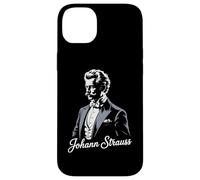 Johann Strauss Wiener Valzer Musica Valzerkönig Operetta Custodia per iPhone 14 Plus