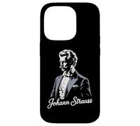 Johann Strauss Wiener Valzer Musica Valzerkönig Operetta Custodia per iPhone 14 Pro