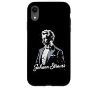 Johann Strauss Wiener Valzer Musica Valzerkönig Operetta Custodia per iPhone XR