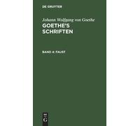 Johann Wolfgang Von Goethe Faust (Copertina rigida)