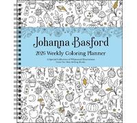 Johanna Basford 12-Month 2026 Weekly Coloring Calendar
