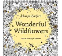Johanna Basford 2027 Coloring Wall Calendar