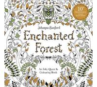 Johanna Basford – Enchanted Forest – Edizione speciale limitata 10° anniversario – Tascabile