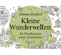 Johanna Basford Kleine Wunderwelten: 24 Postkarten zum Ausmalen. Pas (Card Book)